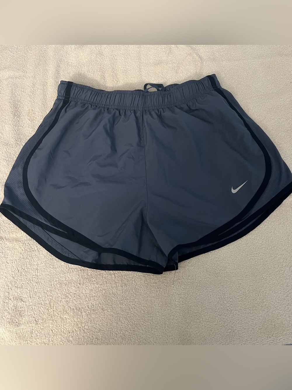 Nike Women's Navy Blue Athletic Shorts